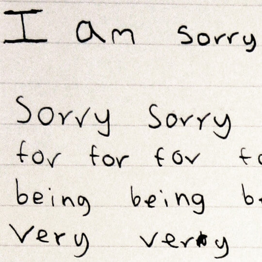 Sorry Letter
